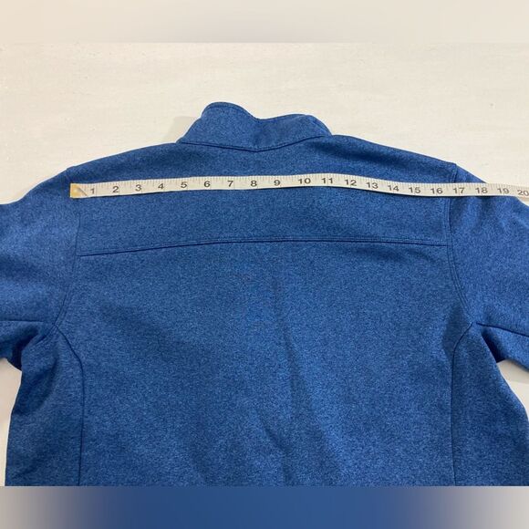 The North Face Shirt Men’s M Blue Canyonlands 1/4 Zip Pullover Outdoor Hiking - Picture 8 of 10